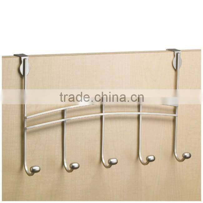 14 Hooks Chrome Wire Hook Rack