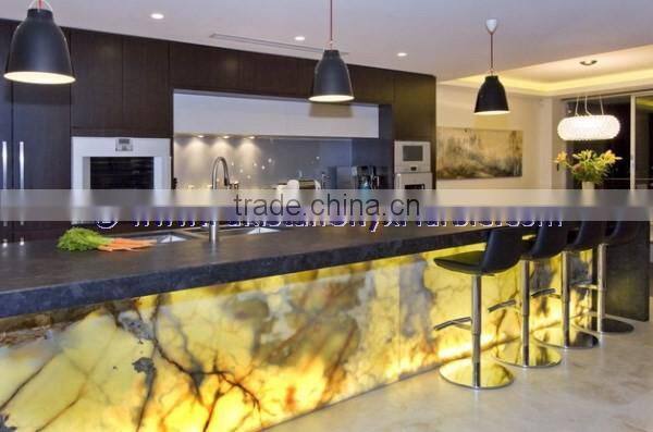 NEW MODERN BACKLIT ONYX KITCHEN COUNTERTOPS
