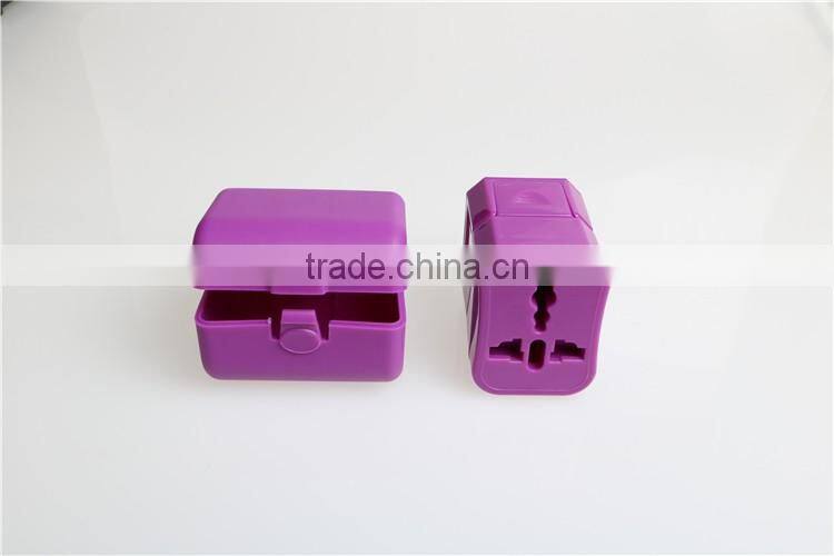 cheap unviersal adapter plug with plastic case manufacturers suppliers exporters