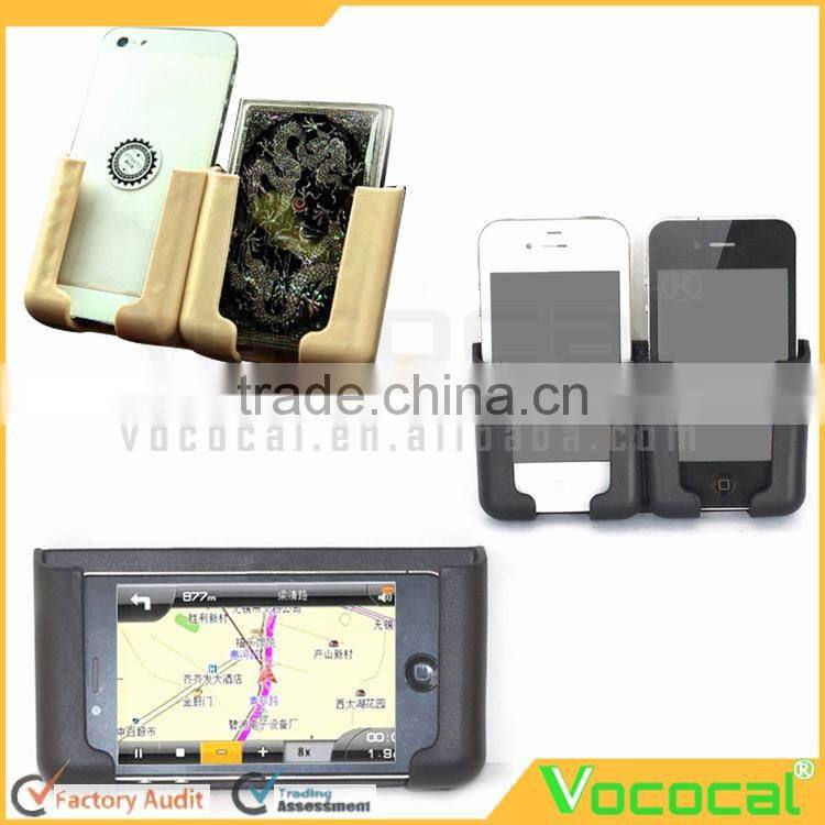 Multifunction Pocket Car Holder for iPhone 4 4s 5 5s Samsung Galaxy S6 Mobile Phone GPS Cards