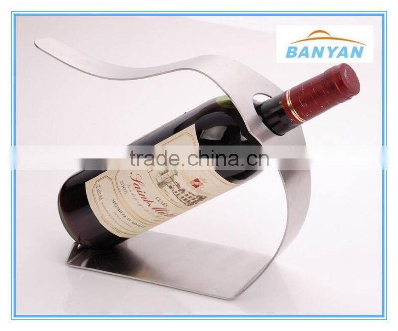 stainless steel wine holder wine rack decorative wine holder