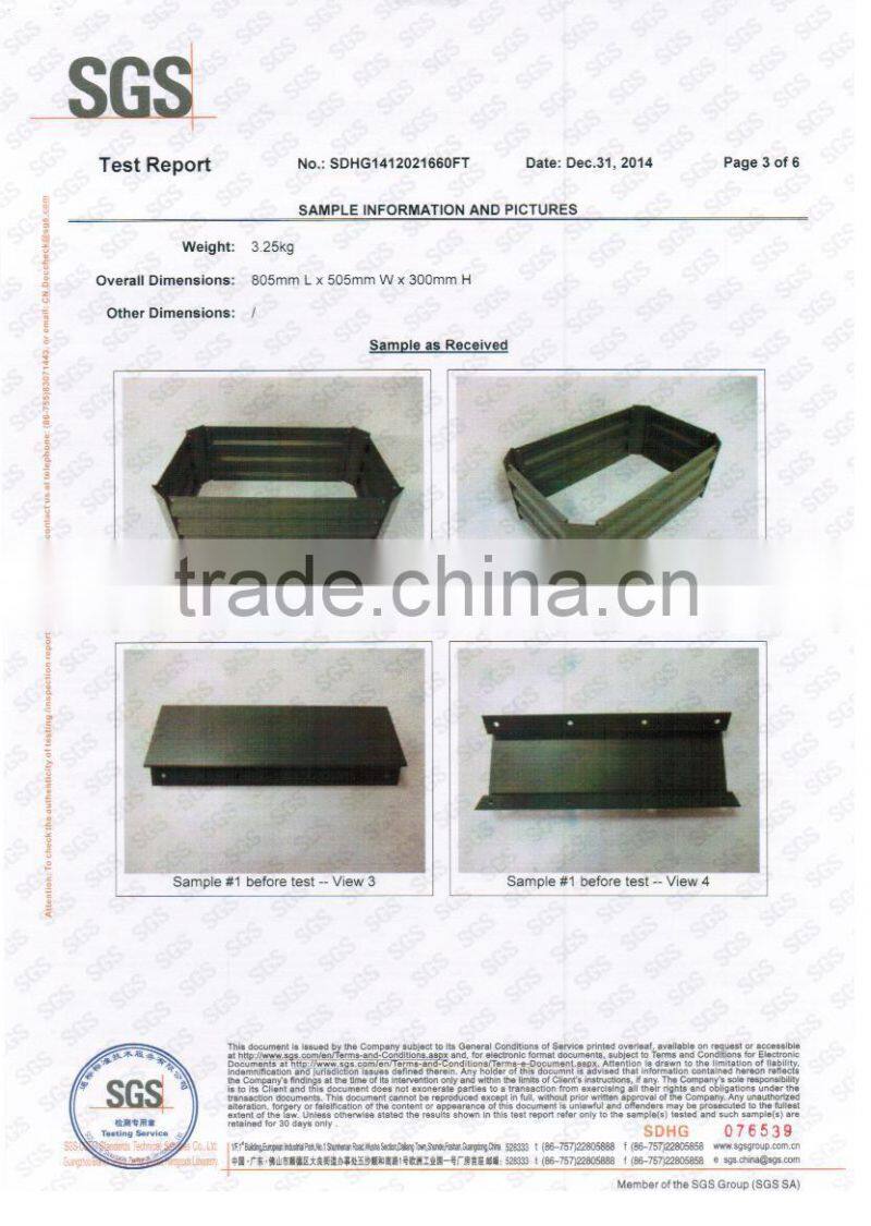 Elevated Raised Planter Box / raised garden beds