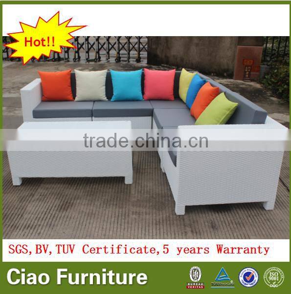 Colorful outdoor patio wicker sofa alibaba outdoor furniture