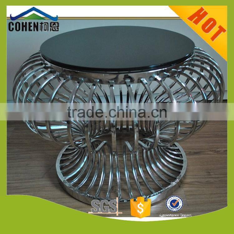 hot sale Hotel round corner end table side table for lounge decoration B022