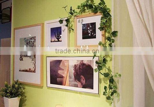 1m to 2.2m long EZ09 0109 new decoration artificial flanged plastic black green hanging bushings square