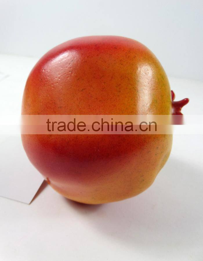 artificial plastic pomegranate for decoration fake fruit