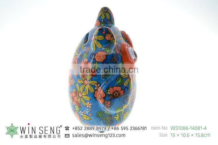 handmade funny ceramic owl money boxes decorative coin bank