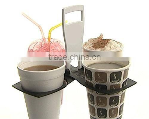 Foldable beer/coffer/cup holder carrier