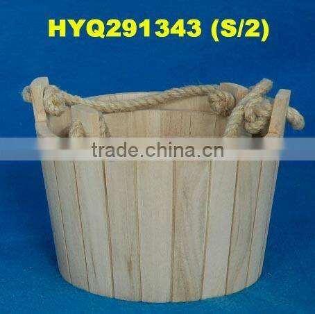 pine wood basket