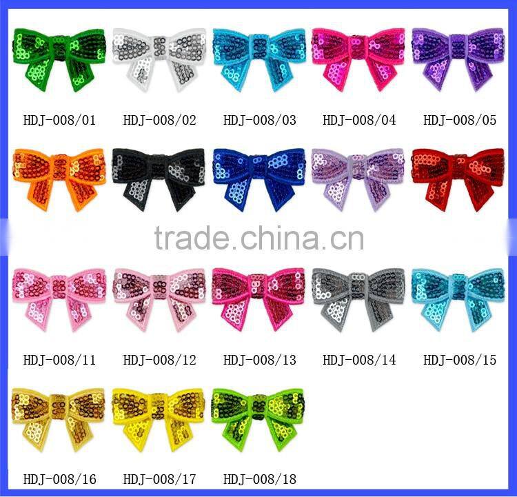 Wholesale Sequin Bow Tie Shiny Christmas Bow-Tie Decorative Bow Tie Straps