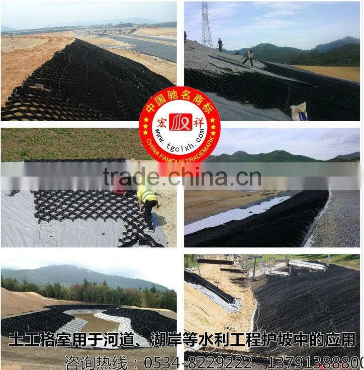Steel reinforcement geocell for slope protection