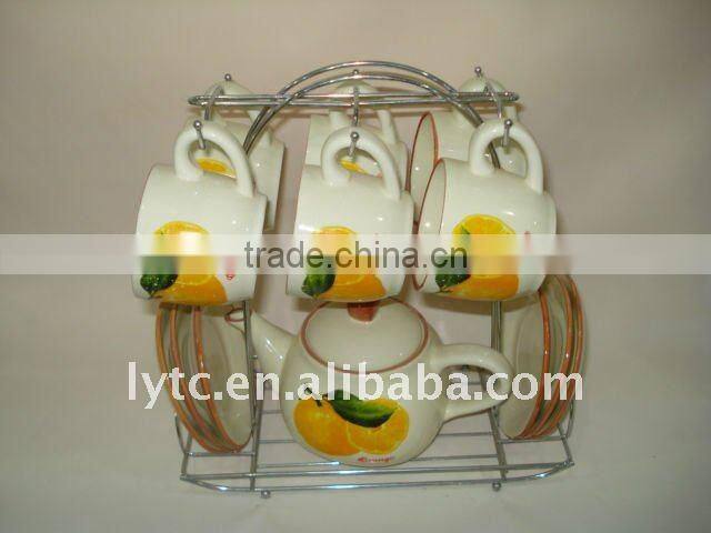 porcelain coffee cup set