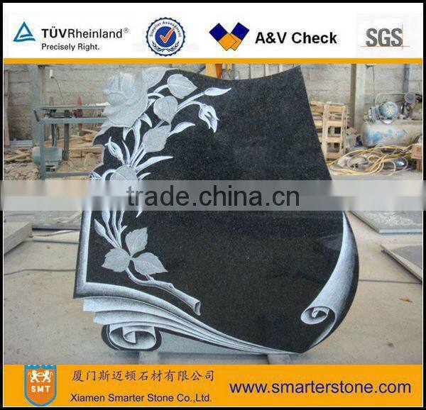 Book Shape Granite Headstone