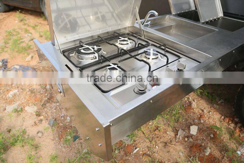 Professional Custom hard floor folding camper trailer for sale