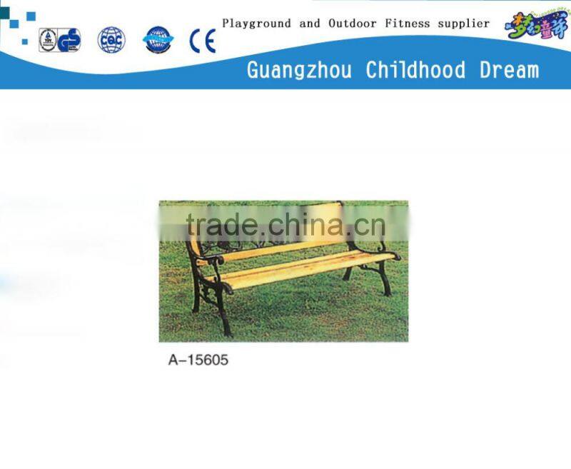 (A-15605) Used cheap wood park bench