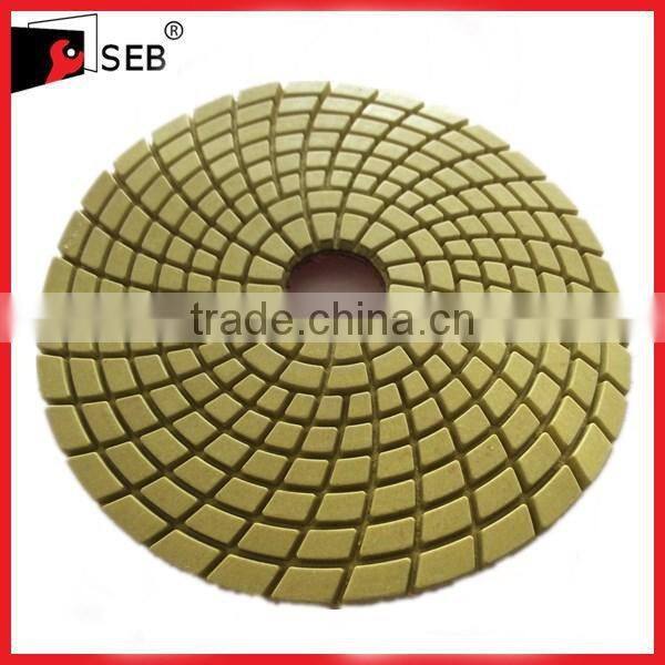 Dry diamond polishing pads for concrete SEB-PP110685