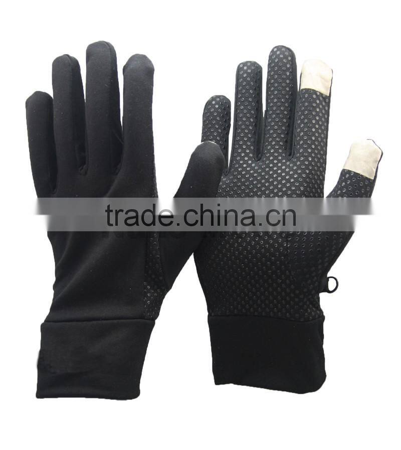NMSAFETY smart work gloves touch screen with static wire fabric on fingers glove