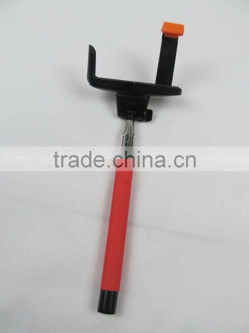 Extendable mobile phone Selfie Handheld Stick Monopod with Adjustable Phone Holder and Bluetooth Wireless Remote Shutte