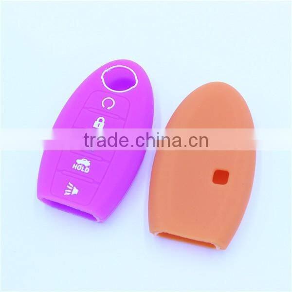 5 buttons remote key cover Silicone key bag,Car Key case wallet holder