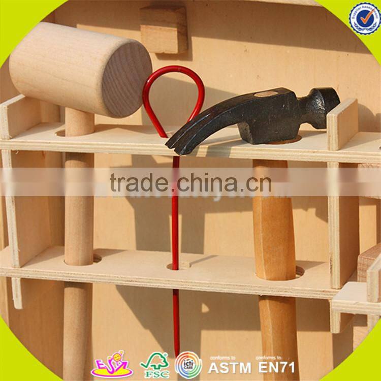 wholesale creative kids wooden assembly tools toy diy baby wooden assembly tools set toy W03D025