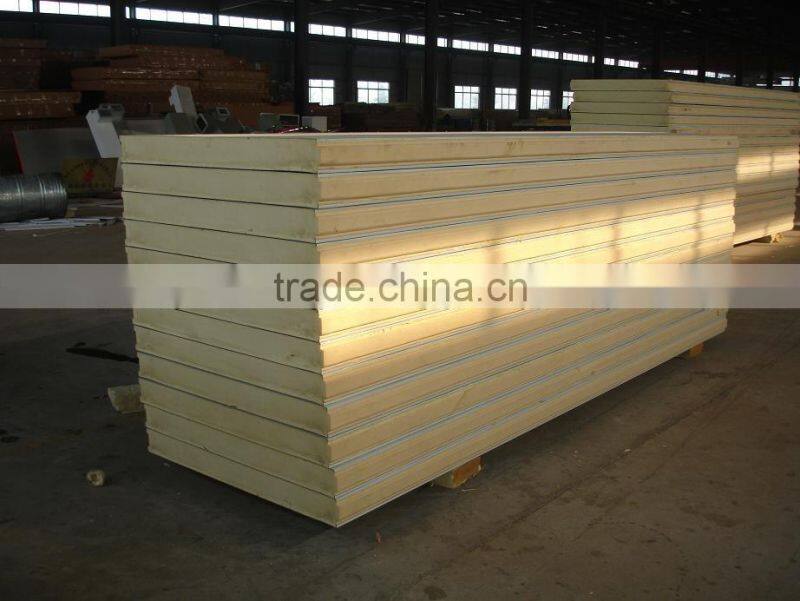 pu insulated sandwich panel used for wall