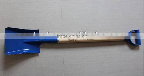 D Type plastic round shovel