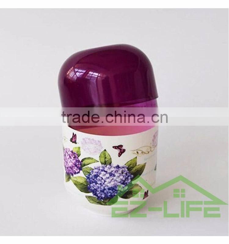2017 wholesale colorful plastic bathroom accessories set