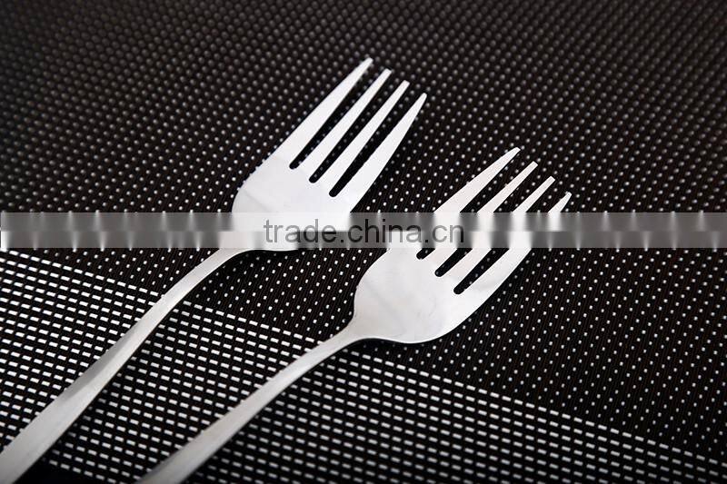 Exquisite Stainless Steel Dessert Fork Kitchen Snacks Cake Fruit Salad Tool