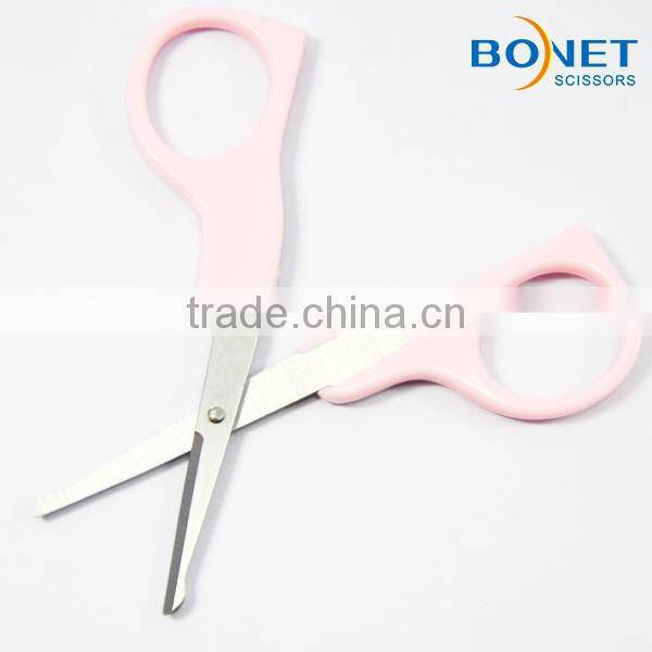 S94002/A/C CE qualified 3-7/8" colorful safety baby tool scissors set