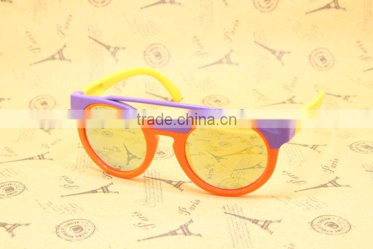 2015 New Fashion Kids Sunglasses Summer Plastic Sunglasses For Kids