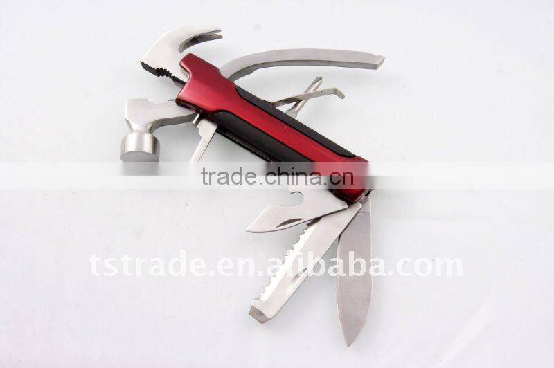 2014 Promotion new design stainless steel hammer household and outdoor multi hammer