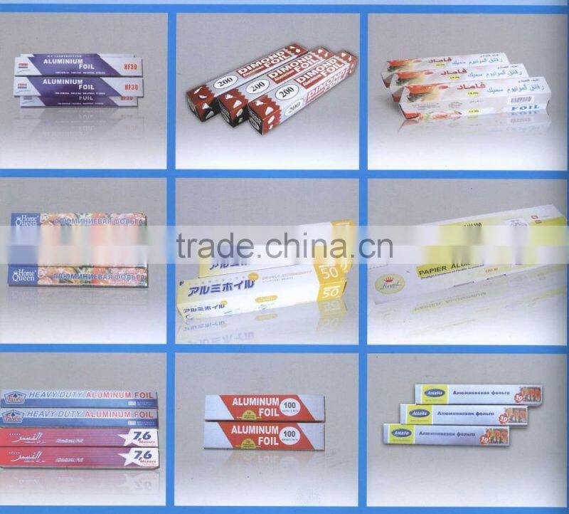 household aluminum foil container for food packaging