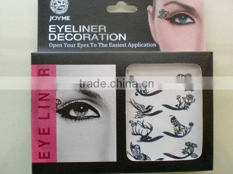 Sexy Temporary Eye Tattoo Eyelid Transfer Eyeliner Shadow Sticker