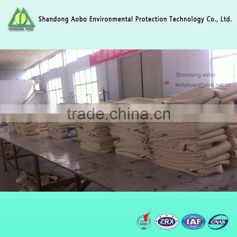 Power plant Needle punched PPS blended PTFE filter fabric for baghouse
