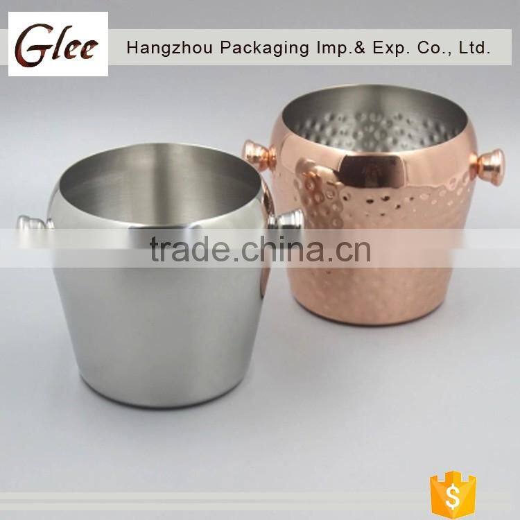 Small round popular ice bucket