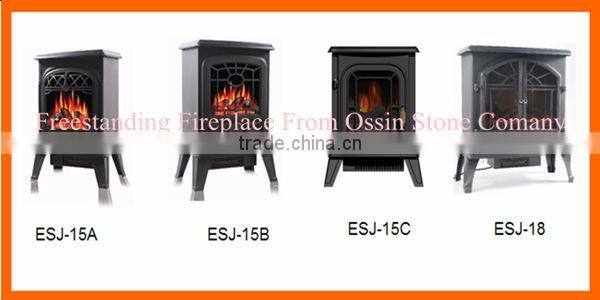 White Wall Mounted Electric Fireplace