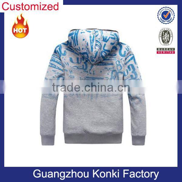 Cheap Plain Hoodies Grey Zipper Hoodie Jacket Sherpa Hoodies