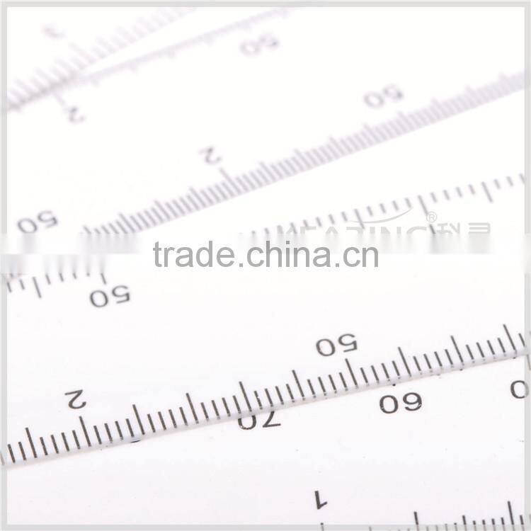 Kearing brand 6pcs as a set transplant fan shaped scale ruler for engineering#8500-6