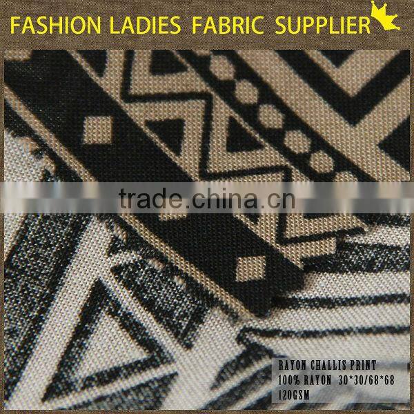 shaoxing cichengtex printed rayon fabric, fashion printing fabric