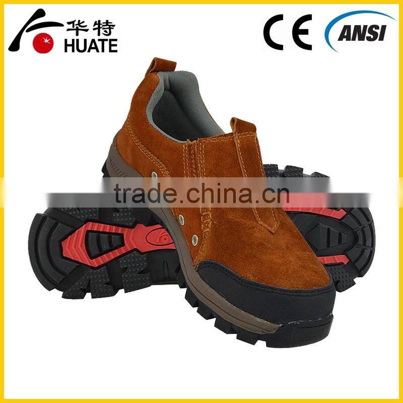 Welding genuine leather workplace safety shoes for welders