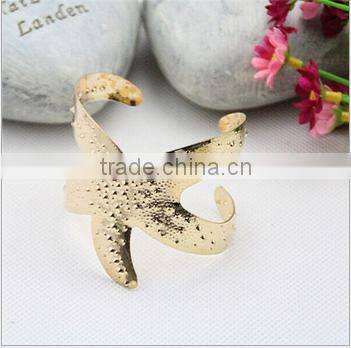 Wide hollow cuff bangle European big brand metal cuff bangle jewelry for her gifts 2016