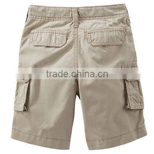 2016 new custom mens cargo shorts khaki and blue shorts