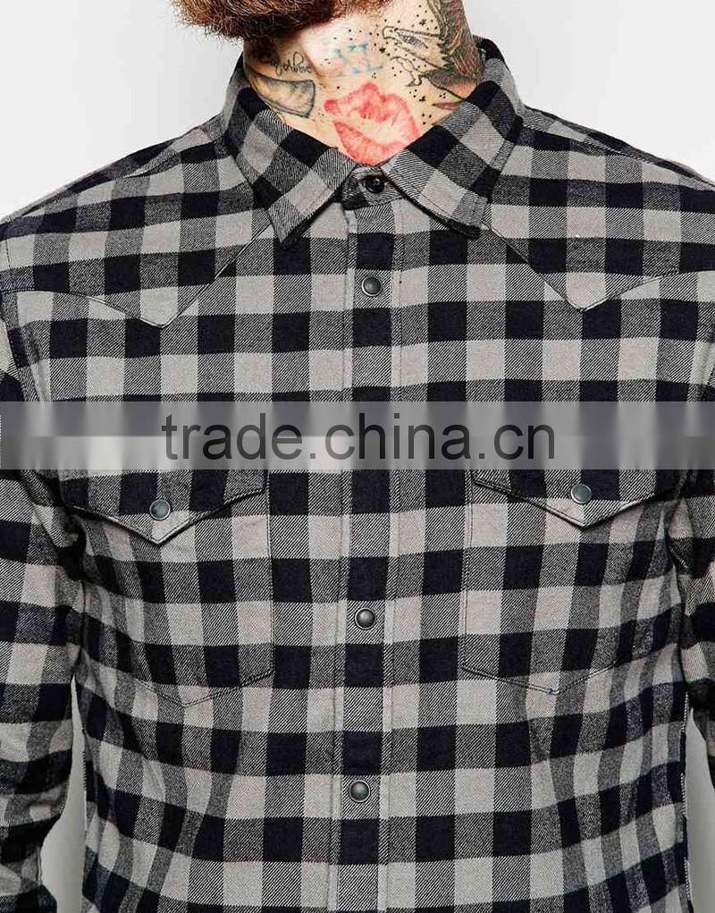 100% cotton Slim Fit Western shirt 2016