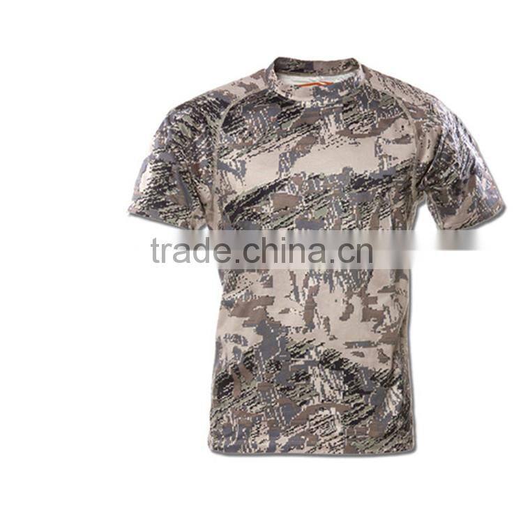 Hot sale military camouflage t shirt,Cheap wholesale camo t shirts men