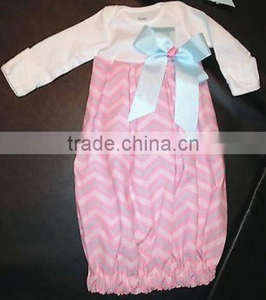 China Supplier baby girl remake Easter dress kids birthday party dresses infant girl chevron remake frock design