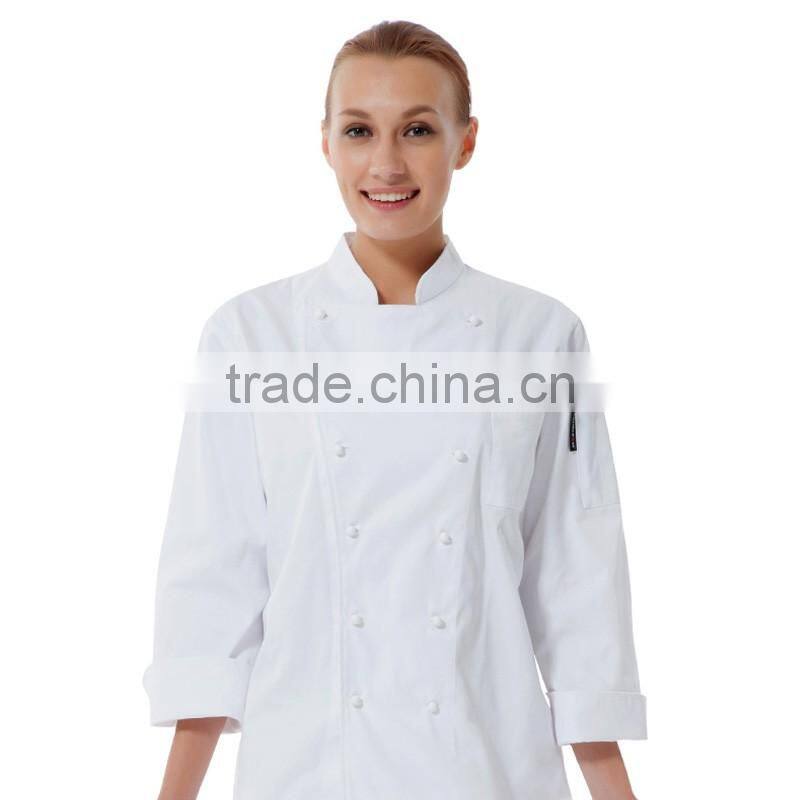 OEM Supply Type Clothing Hotel Uniform Design Chef Uniforms