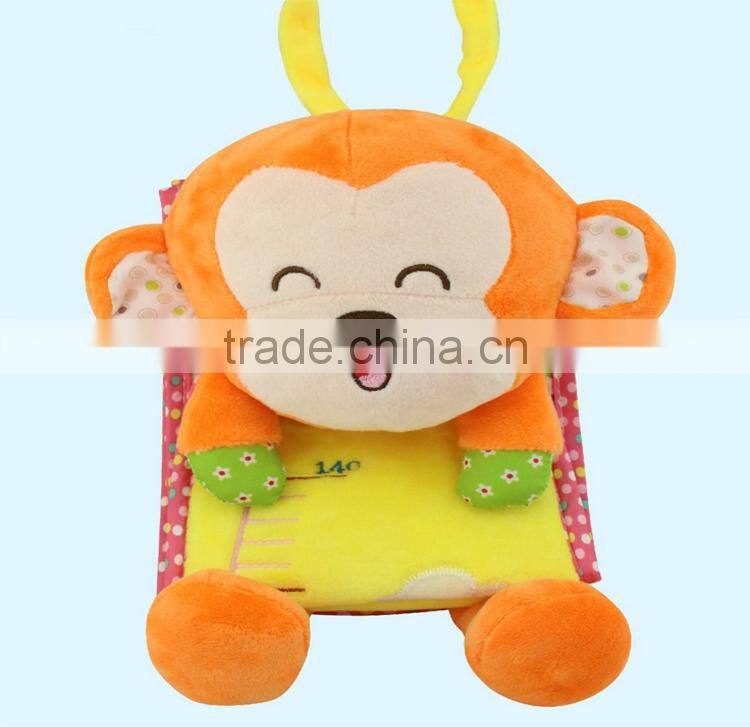 Baby Height Measure Plush Growth Chart With Toy