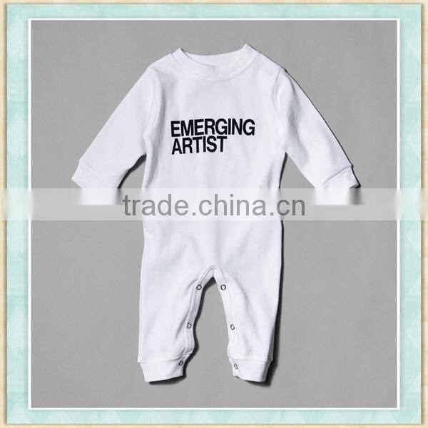 Best price baby clothes solid color long sleevees linen knitted romper fall sets