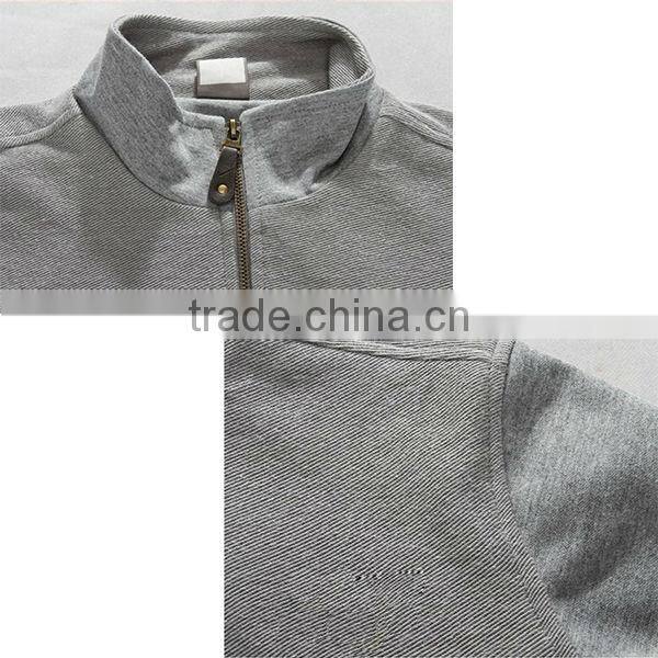OEM zipper men hoodies wholesale without hood