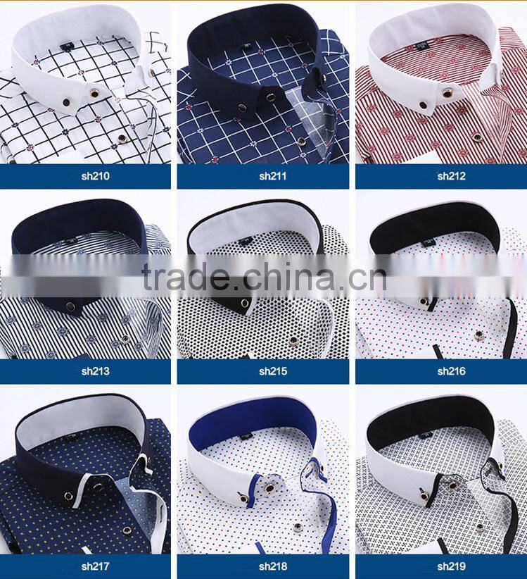 Cheap price OEM latest fashion beautiful formal spread collar shirt design for men